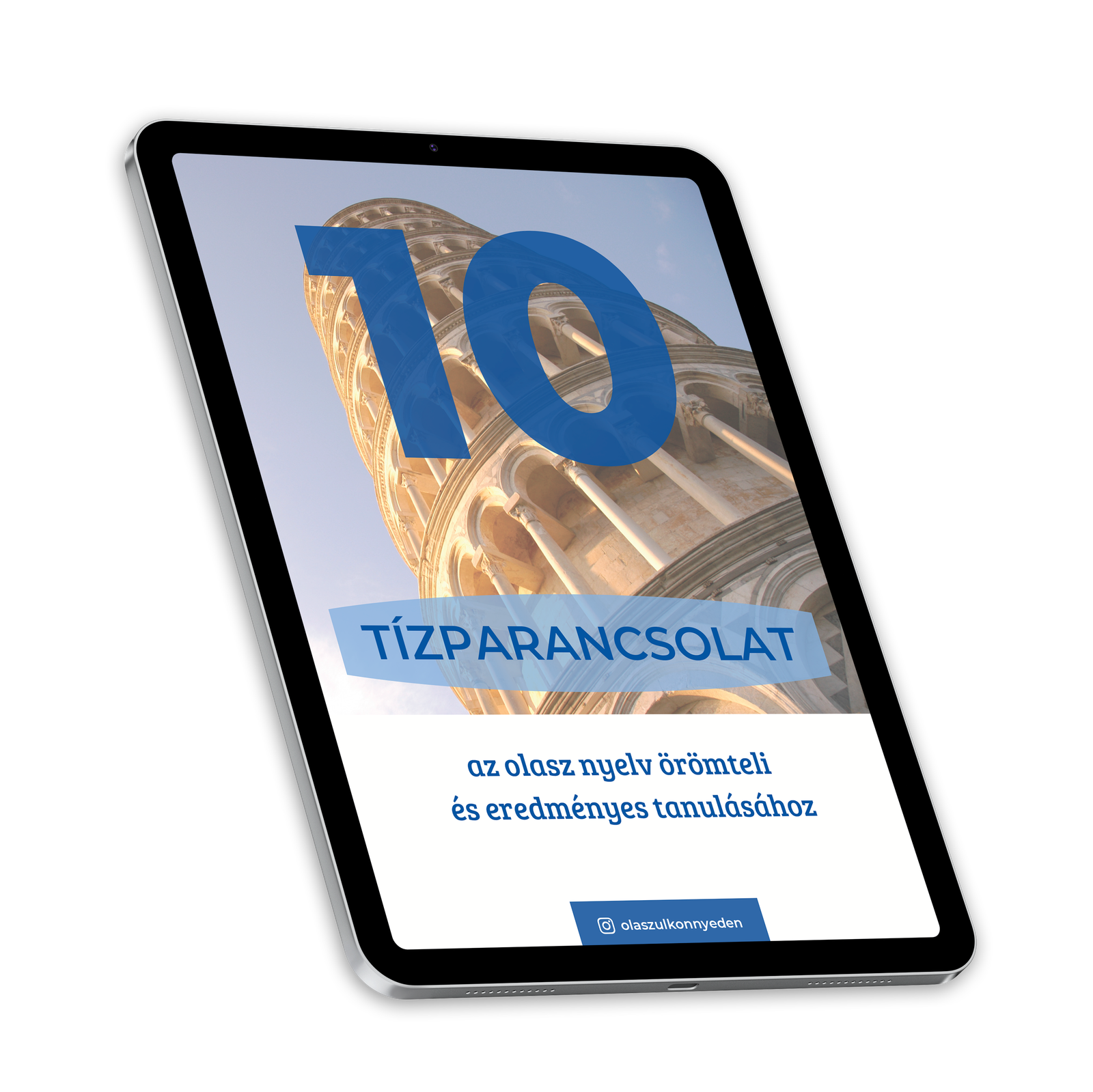 Tízparancsolat — tablet előnézet